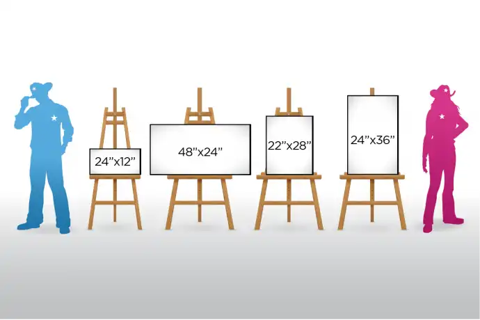 Polystyrene Signs - .020 Economy