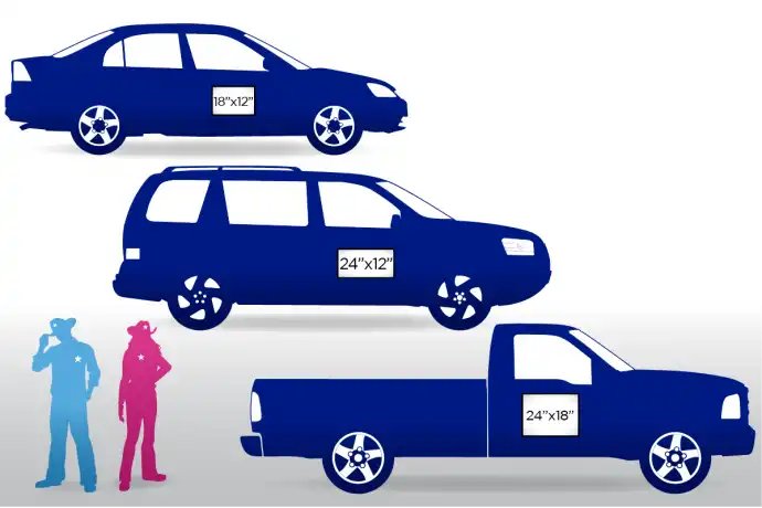 Car Magnetics - 18" x 12"