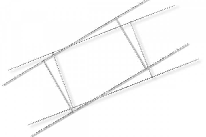 SS-1 Step Stake Sign Holder – 10 X 30, 2 Wire, 10 Pack 6 thumbnail image