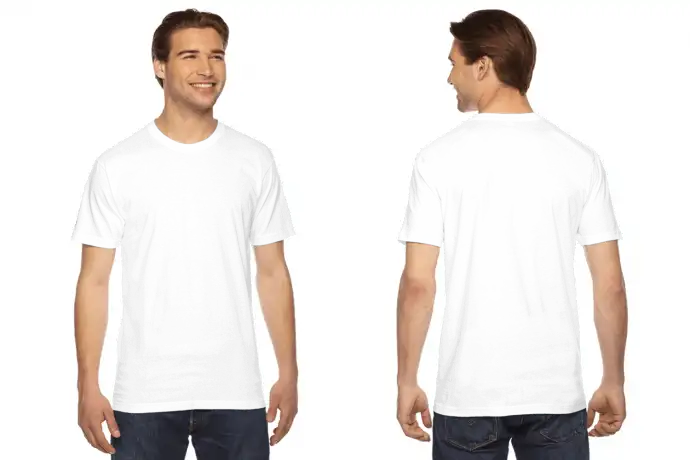 American Apparel 2001 Unisex Fine Jersey Tee