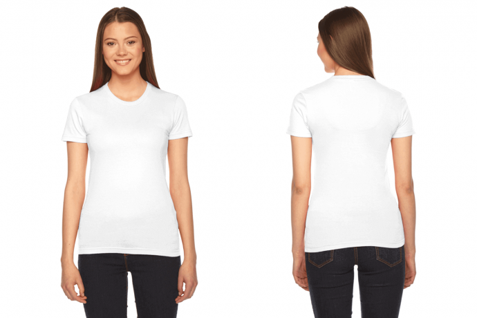 American Apparel 2102 Ladies Fine Jersey Tee American Apparel 2102 Ladies Fine Jersey Tee