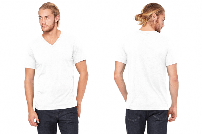 Bella 3415C Unisex Tri-blend V-Neck Bella 3415C Unisex Tri-blend V-Neck