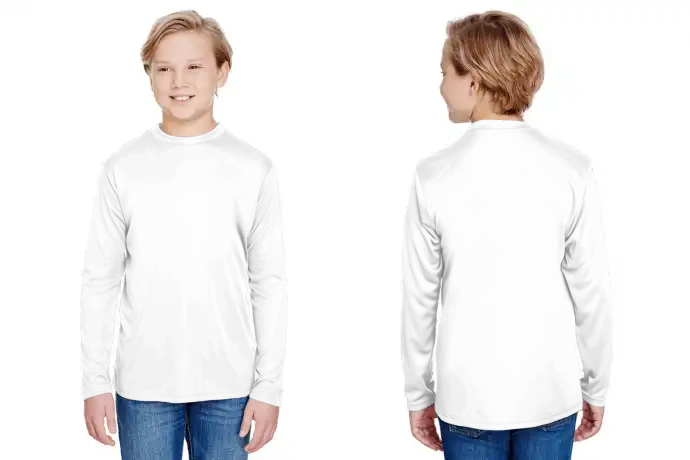 A4 NB3165 Youth Performance Long Sleeve