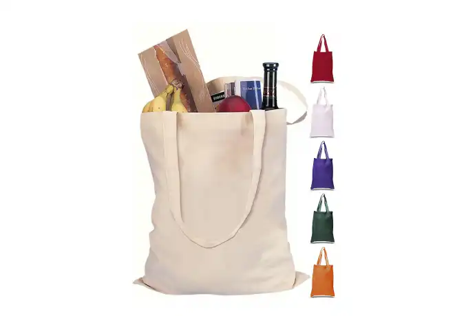 Economy Cotton Medium Sized Lightweight Tote
