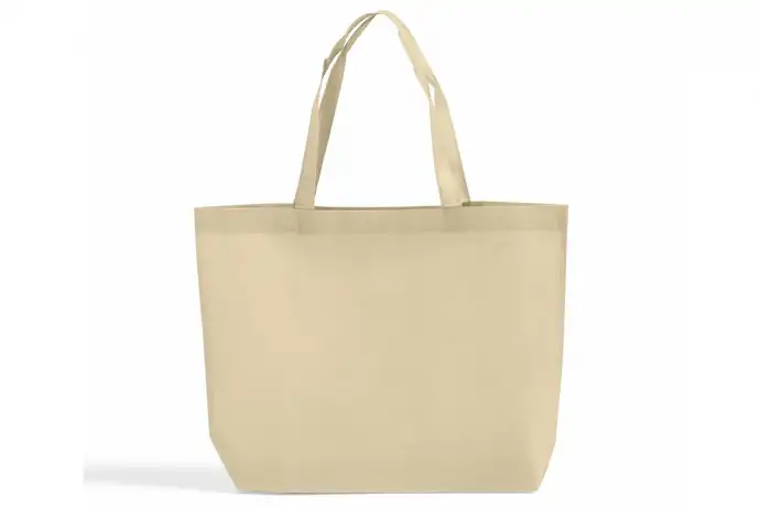 Economy Non-woven Large Tote Bags With Gusset