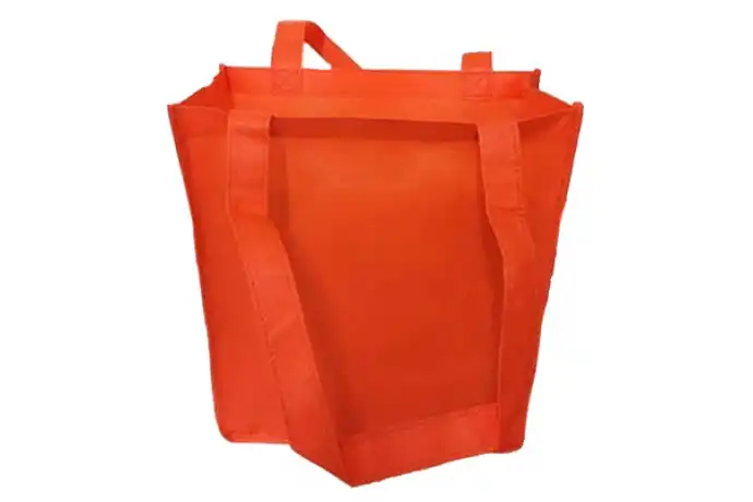 Economy Non-woven Medium Sized Tote Bags With Gusset
