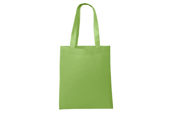 Economy Non-Woven Medium Sized No-Gusset Tote Bags