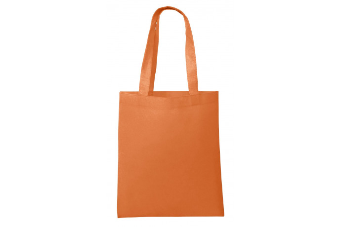 Economy Non-Woven Medium Sized No-Gusset Tote Bags