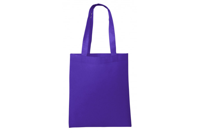 Economy Non-Woven Medium Sized No-Gusset Tote Bags