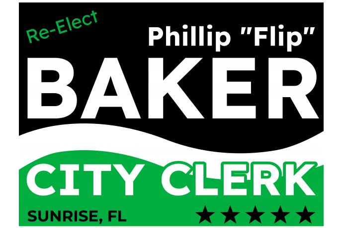City Clerk Election Campaign Yard Signs | Best Price
