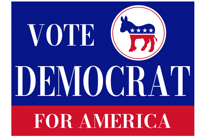 Democrat Election Campaign Yard Signs | Best Price