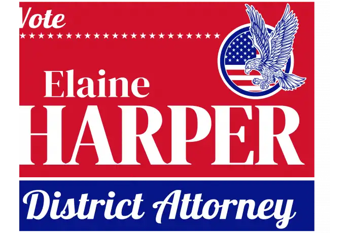 District Attorney Election Campaign Yard Signs | Best Price