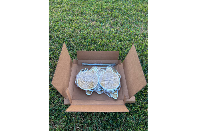 Sandy Christmas Yard Sign Kit - Ready To Ship