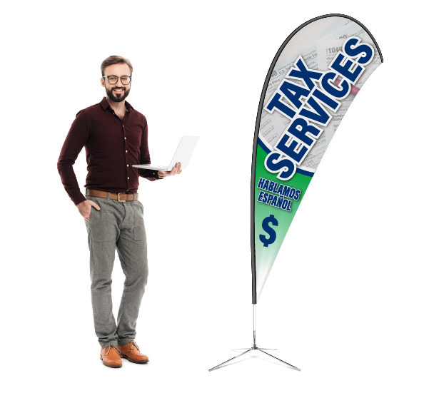 feather flag for indoor use